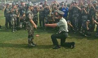 潍坊职业学院军训几天 潍坊军训跳舞事件